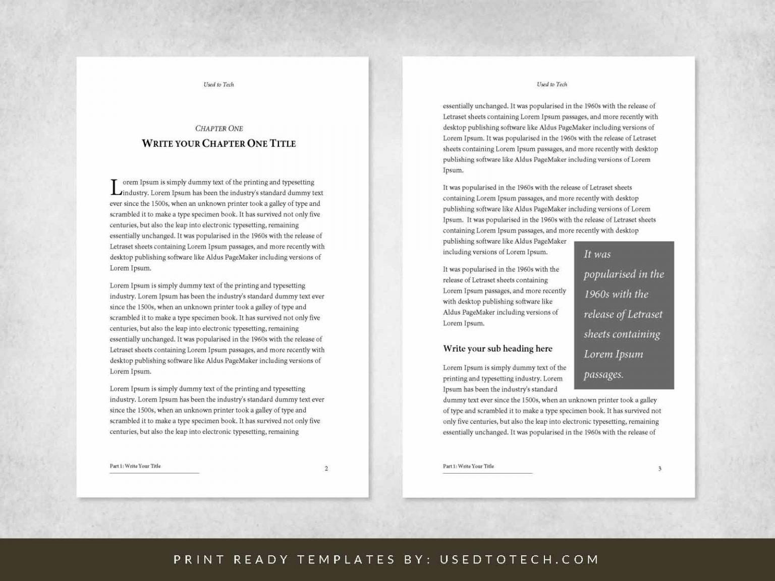 microsoft word 2007 booklet template