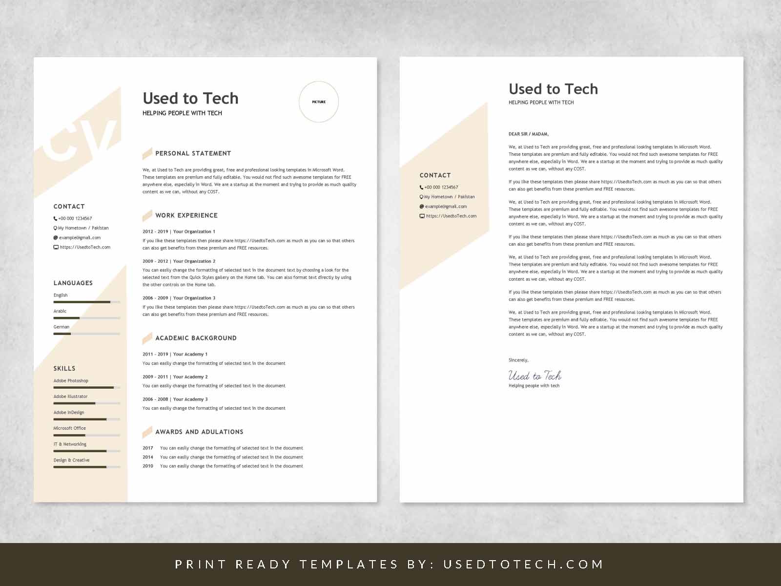 modern-resume-template-in-word-free