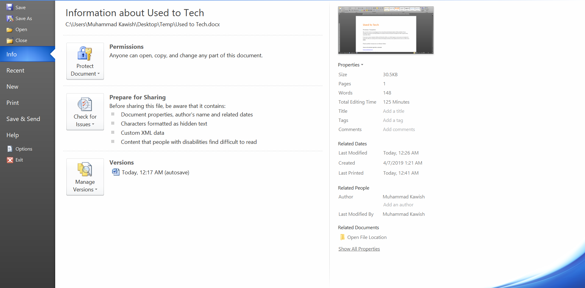 word 2011 for mac conversion to pdf