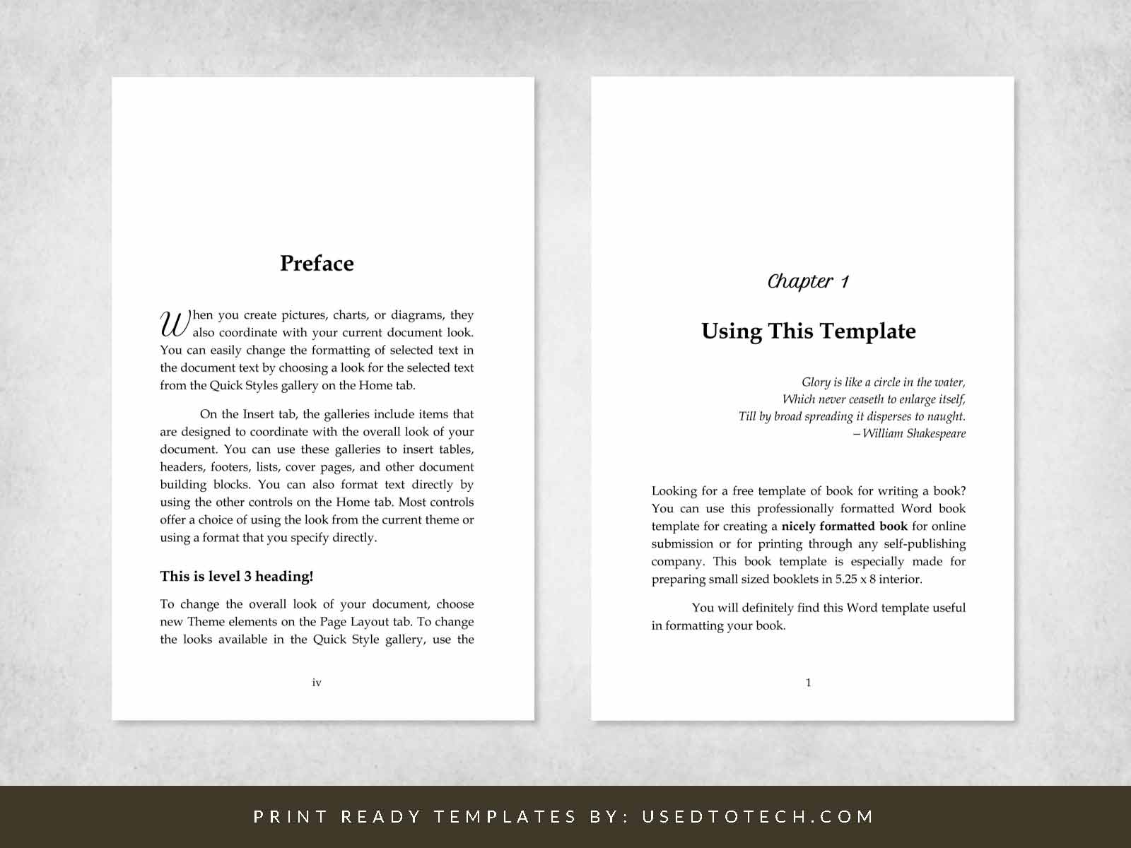 microsoft word book template for kdp